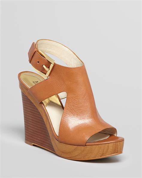 josephine wedge michael kors|MICHAEL Michael Kors Josephine Wedge Sandals .